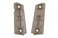 Colt 1911 Grip Side Linings  - Dark Earth