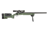 SA-S02 CORE&trade; Sniper Rifle Replica with Scope and Bipod - Olive Drab