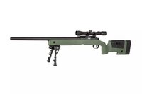 SA-S02 CORE&trade; Sniper Rifle Replica with Scope and Bipod - Olive Drab