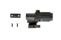 JJ AIRSOFT Magnifier 3x with Killflash Cover - Black