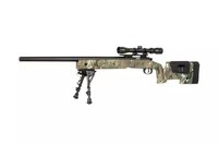 SPECNA ARMS  High Velocity Sniper Rifle with Scope and Bipod - MC