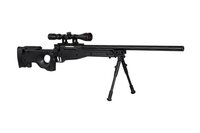 SPECNA ARMS  SA-S11 sniper with scope and bipod Black