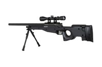 SPECNA ARMS  SA-S11 sniper with scope and bipod Black