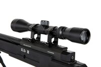 SA-S13 sniper airsoft rifle with scope and bipod - black