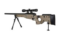 SPECNA ARMS  SA-S14  with scope and bipod Tan