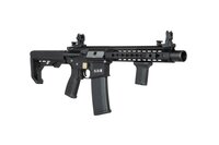 SA-E07 EDGE&trade; Light Ops Stock HAL2&trade; Carbine Replica Black