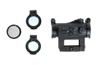 ZV-1 JJ Airsoft red dot sight with high/low QD mount Black