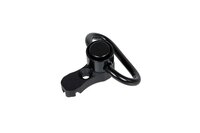 QD suspension assembly with KeyMod/M-LOK cable slot Black