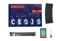 Specna Arms SA-F04-RL FLEX&trade; HAL ETU&trade; Light Ops/New Receiver airsoft Carbine Black