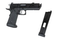  SRC Dark Viper DUAL POWER pistol with carrying case and CO2 magazine Black 
