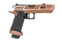 SRC Sahara Viper DUAL POWER pistol with green gas magazine Flat Dark Earth