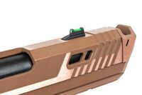SRC Sahara Viper DUAL POWER pistol with green gas magazine Flat Dark Earth