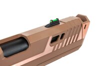 airsoft SRC Sahara Viper DUAL POWER pistol with carrying case and green gas magazine Flat Dark Earth
