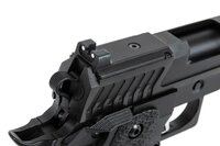 SRC Dark Viper DUAL POWER pistol with CO2 magazine Black