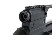 SRC DUAL POWER SR36K COB-304 airsoft carbine with scope Black