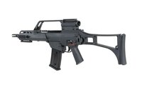 SRC DUAL POWER SR36K COB-304 airsoft carbine with scope Black