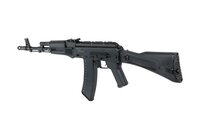 ICS Airsoft MAR M airsoft carbine with folding stock Black