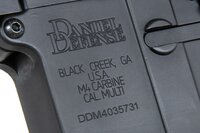 Specna Arms Daniel Defense&reg; MK18 SA-P26 Prime&trade; Aster II ETU airsoft Carbine with Brushless Motor Black