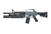 E&amp;C EC-704 Kestrel&trade; ETU ASG carbine with grenade launcher Grey