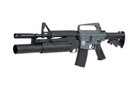 E&amp;C EC-704 Kestrel&trade; ETU ASG carbine with grenade launcher Grey