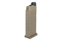 E&amp;C Green gas 20-BB magazine  for Glock 19 MA016 Flat Dark Earth 