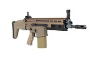 Cybergun x FN HERSTAL SCAR-H CQC Tan airsoft Assault Carbine