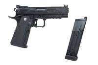 ARCTURUS Vanguard 4.3&quot; Hi‑Capa GBB | betrouwbare, optics‑ready gas‑pistol (Zwart)