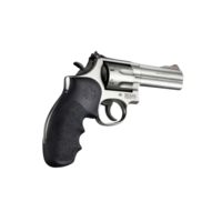 HOGUE GRIP 19000 S&amp;W K/L Round Butt Rubber