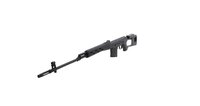 KING ARMS SVD Sniper Rifle Ultra Grade Black