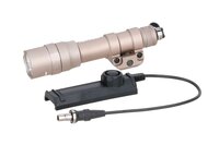 WO-SPORT Tactical Flashlight met gel switch SF FL-03 Tan