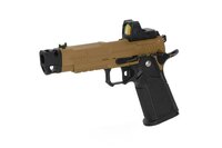 ARCTURUS Vanguard 4.3" Hi-Capa GBB OR met ARS-1 Red Dot + Compensator &ndash; Half-Tan