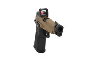 ARCTURUS Vanguard 4.3" Hi-Capa GBB OR met ARS-1 Red Dot + Compensator &ndash; Half-Tan