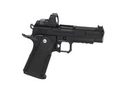 ARCTURUS Vanguard 4.3" Hi-Capa GBB Optics Ready met ARS-1 Red Dot &ndash; Zwart