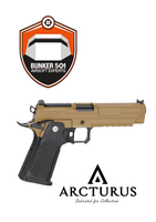 ARCTURUS Vanguard 5" Hi-Capa GBB Optics Ready Half-Tan 