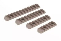 ELEMENT A set of polymer RIS rails for the MOE grip - tan