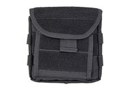 Administration panel with map pouch &ndash; BLACK