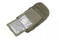 Administration panel with map pouch &ndash; OLIVE