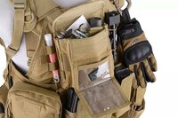 Administration panel with map pouch &ndash; OLIVE