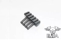 FMA One o'clock"  type opaque RIS rail - black"