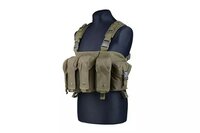 Commando Chest Tactical Vest &ndash; Olive Drab