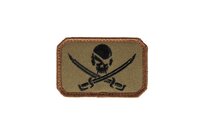 Pirate Skull Patch - Forest