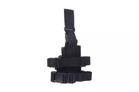 Drop-Leg Holster with Magazine Pouch - Black