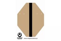 IPSC Hard Cover 2 Shooting Targets - 50pcs