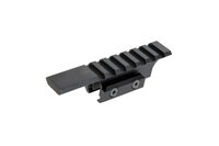 B-18U top mounting rail for AKS-74U replicas Black