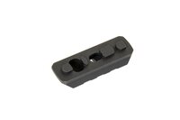 JJ AIROFT RIS 3-Slot for KeyMod Rail - Black