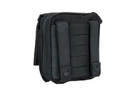 Administrative Panel with Map Pouch - Black