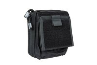 Administrative Panel with Map Pouch - Black