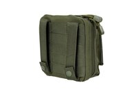 Administrative Panel with Map Pouch - Olive