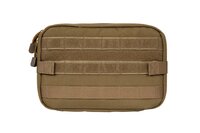 Large Administration Pouch with a Map Holder - Tan