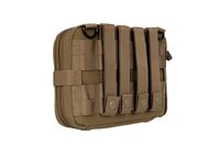 Large Administration Pouch with a Map Holder - Tan